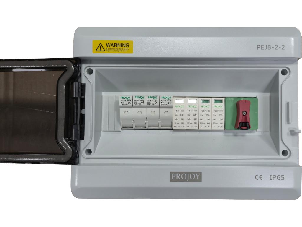Projoy PEJB-2-2 DC razvodna kutija za solarne sisteme, 2 ulaza / 2 izlaza