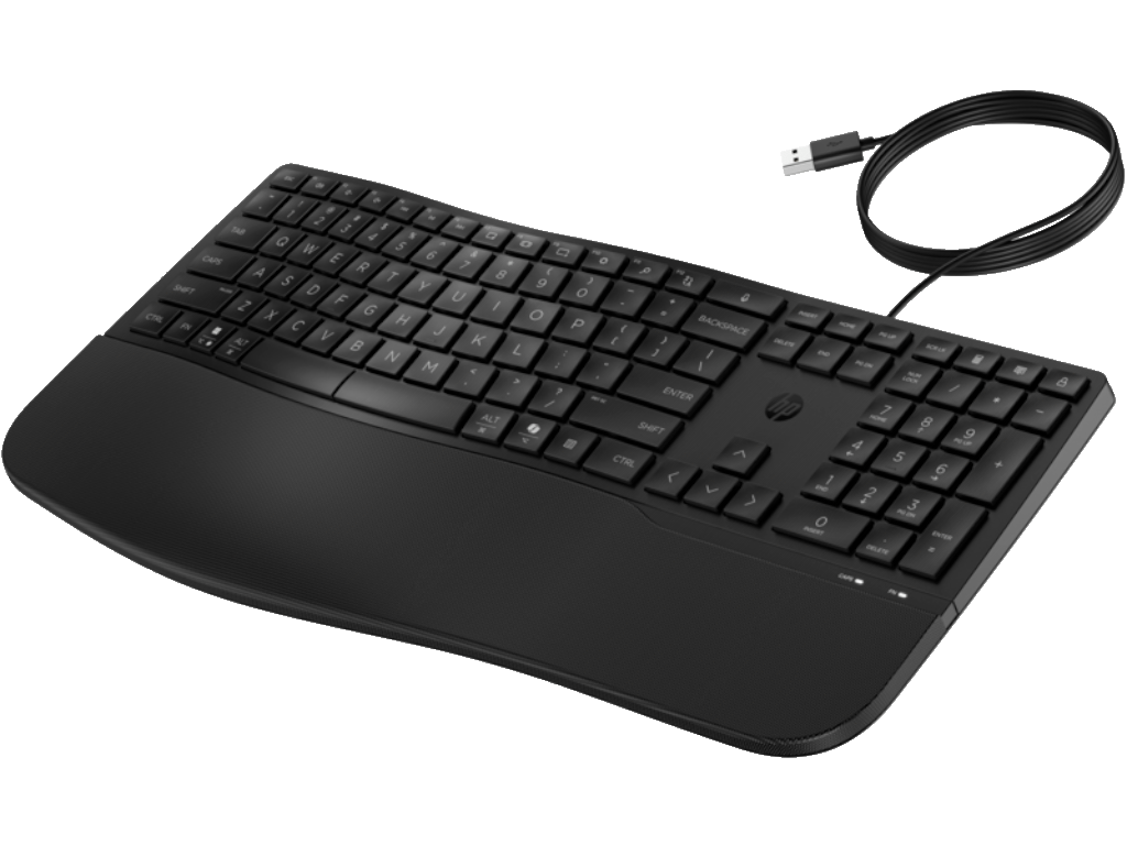HP 480 Comfort 8T6M1AA žična tastatura US sa osloncem za dlan