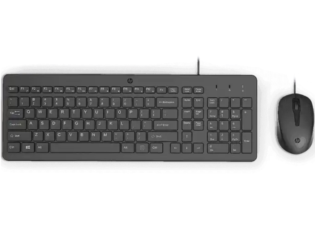 HP 150 žična tastatura i miš, US raspored