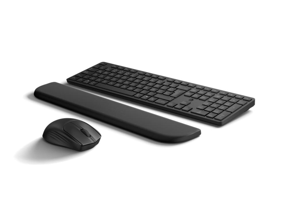 HP 580C Dual-Mode bežični komplet tastature i miša sa osloncem za dlan, SRB, crni