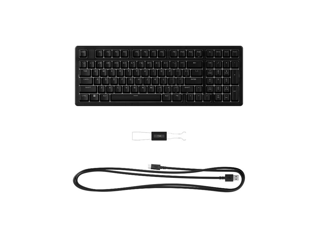 HyperX Origins 2 1800 mehanička gaming tastatura US, Linear Red, RGB (B4QS4AA#ABA)