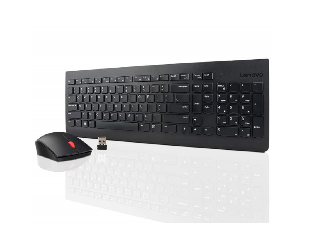 Lenovo 510 bežični set tastature i miša, US raspored, crni