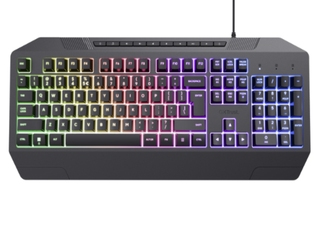 Trust GXT 836 Evocx gaming tastatura US QWERTY, RGB