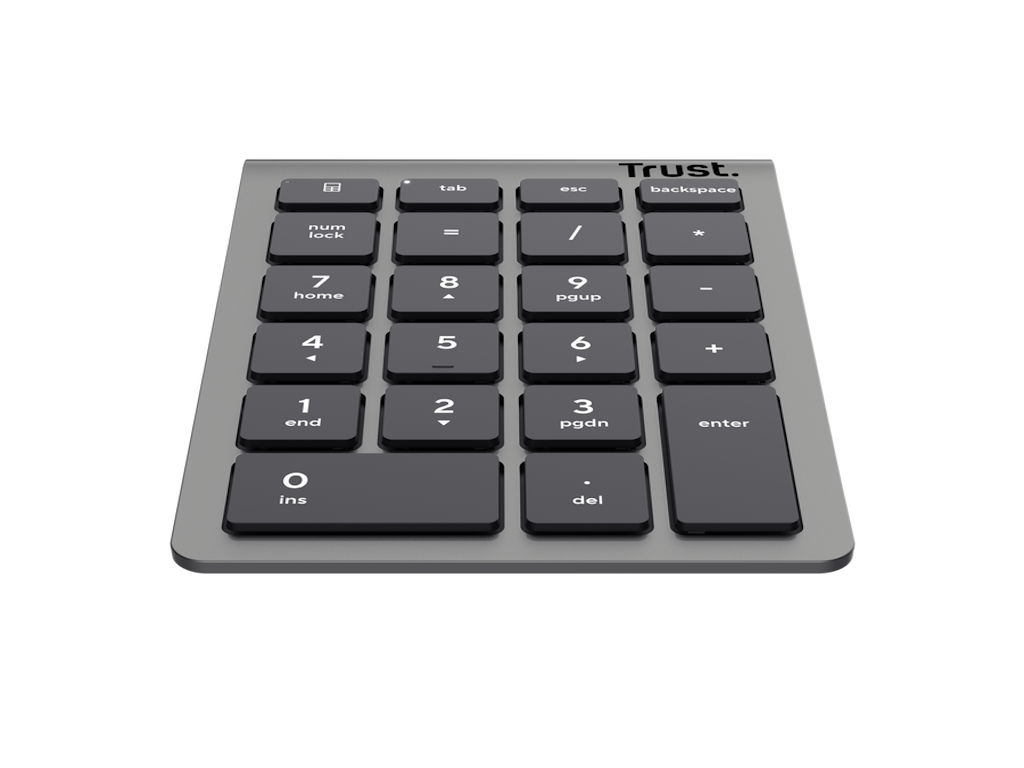 Trust Xalas 25709 bežična numerička tastatura, srebrna