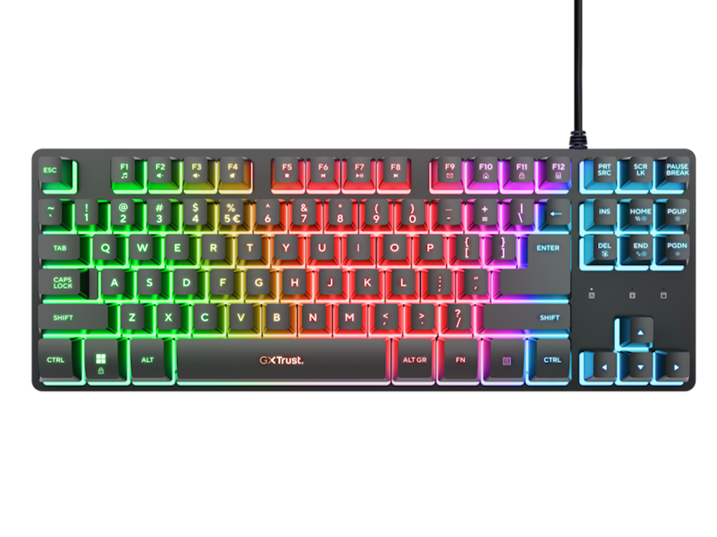 Trust GXT 833 Thado TKL gejmerska tastatura, US QWERTY