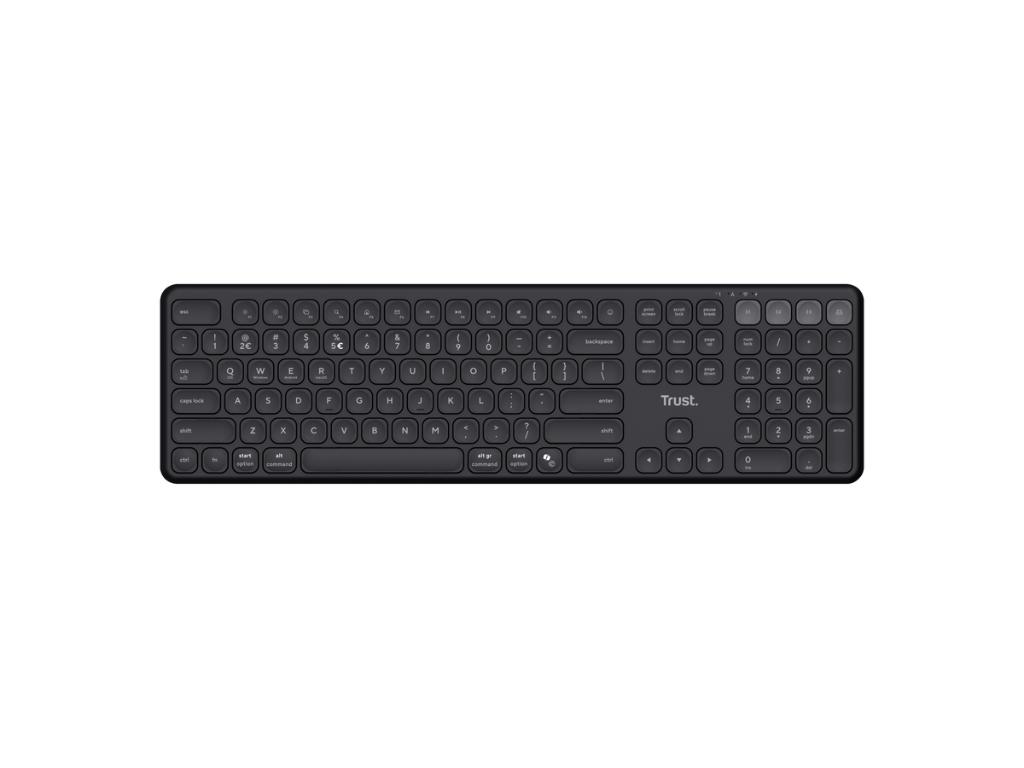 Trust Vaiya 25511 bežična tastatura, US QWERTY