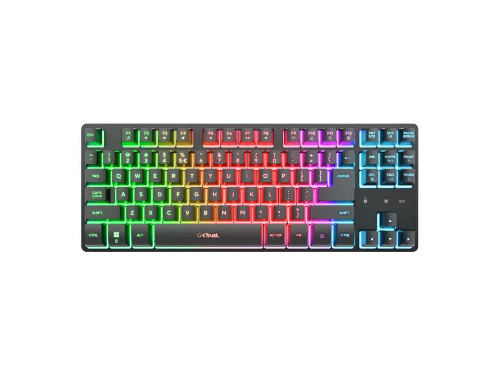 Trust GXT 831 Thado TKL bežična gaming tastatura RGB US