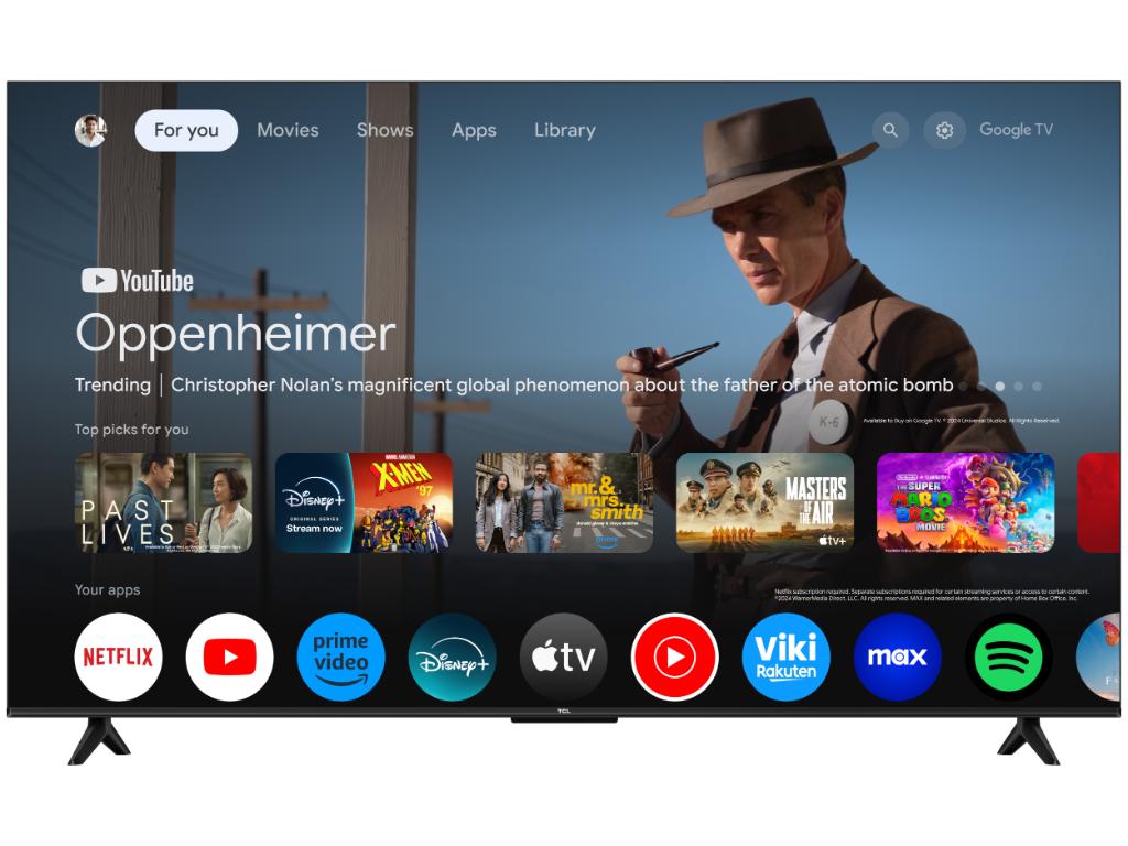 TCL 65T69C 4K UHD QLED Google TV, 65 inča