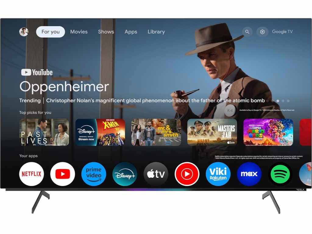 Tesla O65S949GUS OLED televizor 65" 4K UHD Google TV