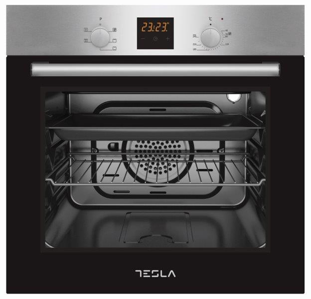 Tesla BO700SX ugradna ventilatorska rerna 56 l, inox