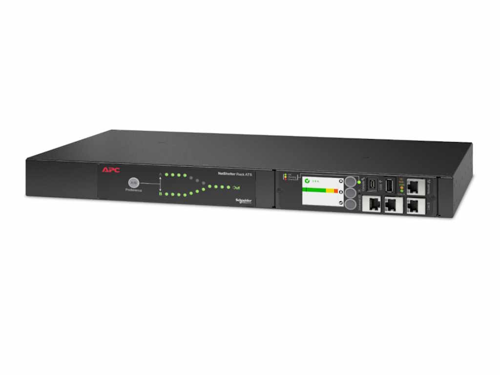 APC NetShelter Rack ATS AP4423A, automatski transferni prekidač 16 A