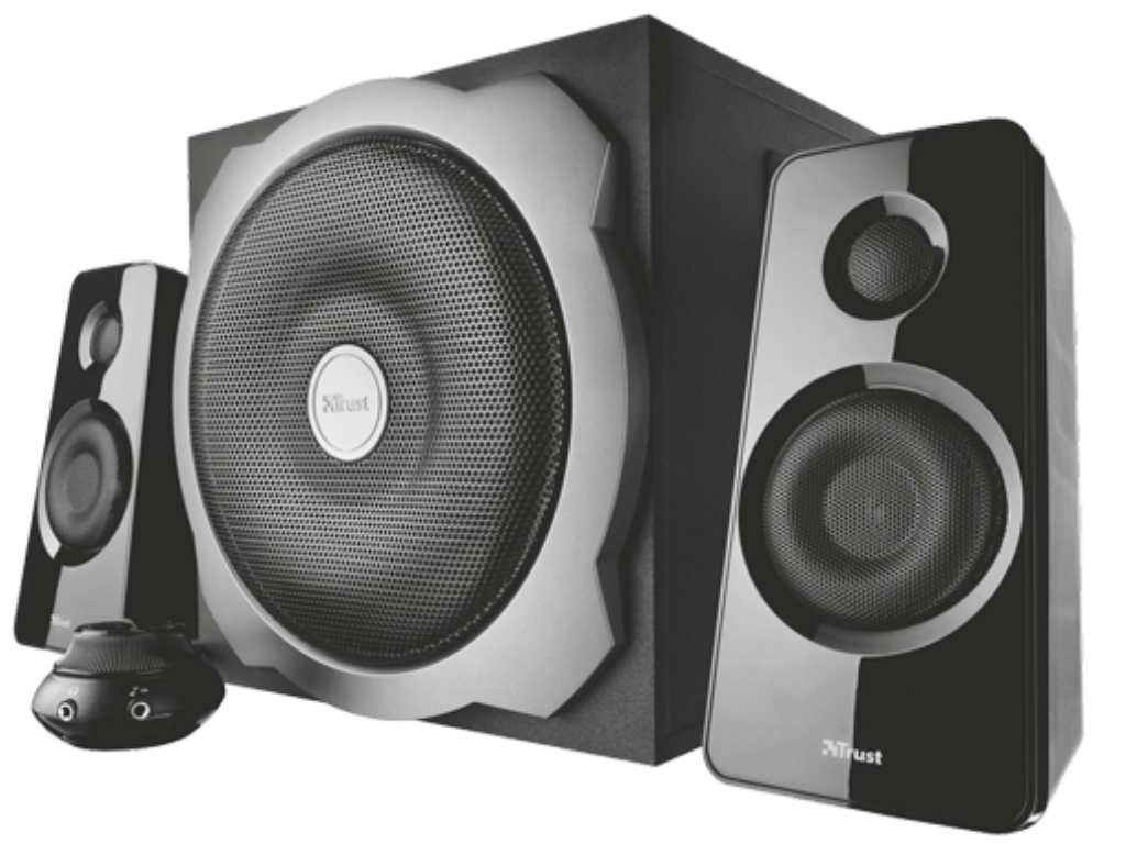 Trust Tytan 2.1 zvučnički sistem, 60 W RMS, 120 W peak