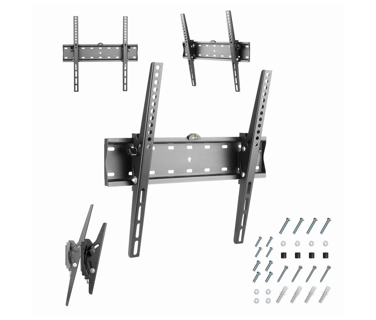 Gembird WM-55T-02 nagibni zidni nosač za TV 32–55 inča, do 40 kg