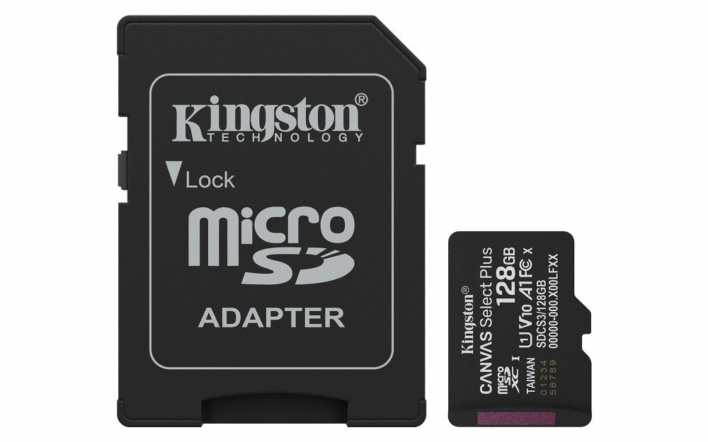 Kingston Canvas Select Plus microSDXC 128 GB sa SD adapterom