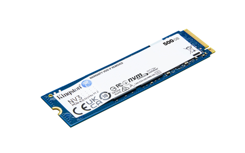Kingston NV3 500GB M.2 2280 NVMe SSD PCIe 4.0