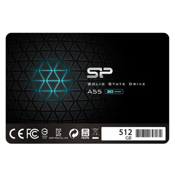 Silicon Power A55 512 GB 2,5-inčni SATA III SSD