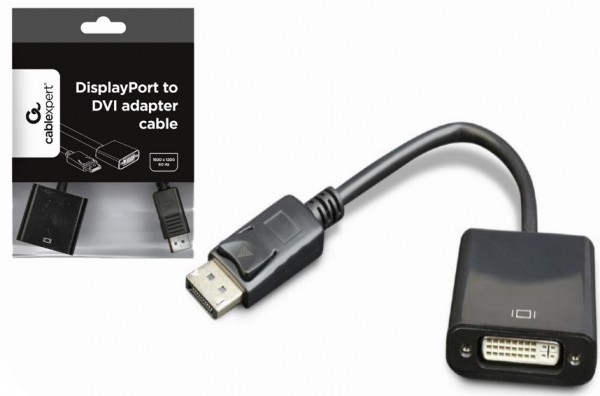 Gembird A-DPM-DVIF-002 DisplayPort na DVI-I adapter, 10 cm