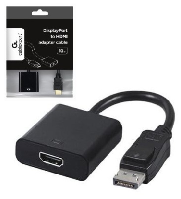 Gembird A-DPM-HDMIF-002 DisplayPort na HDMI adapter 10 cm