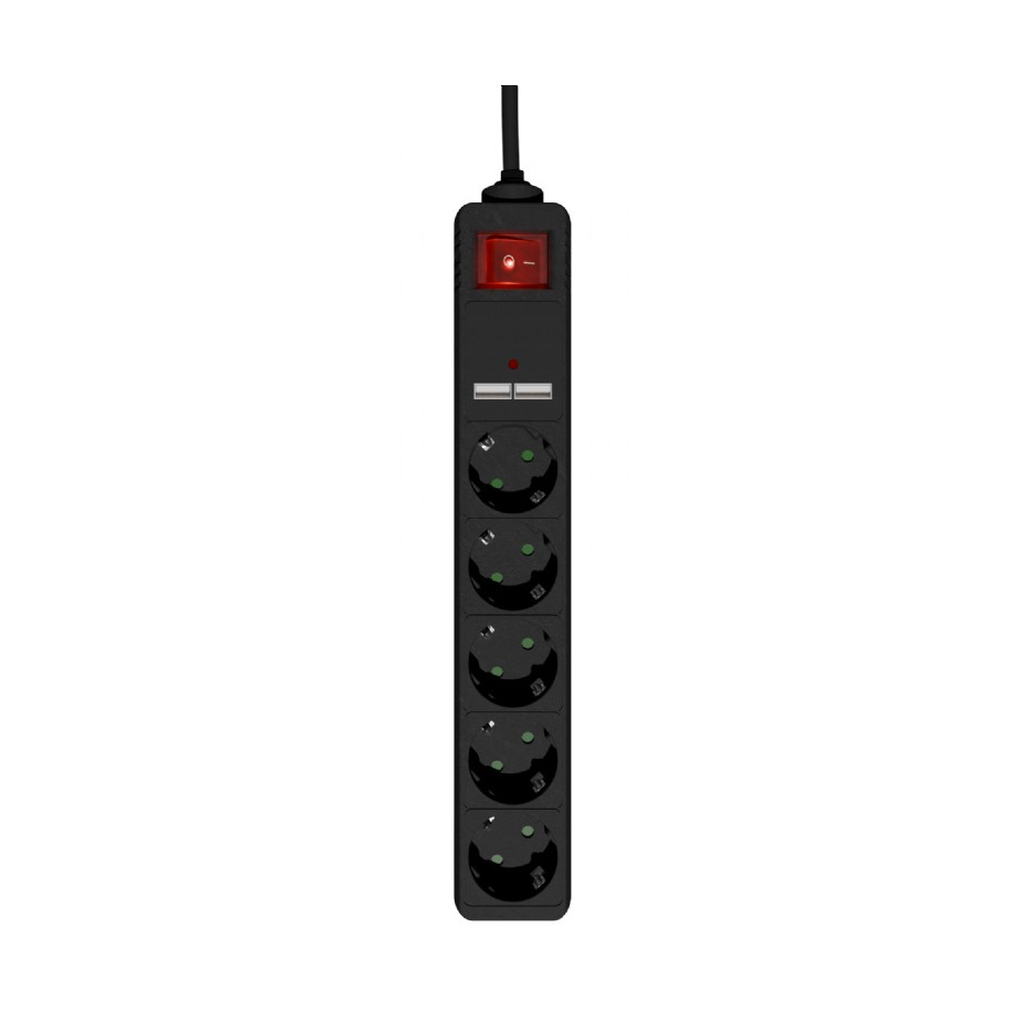 EnerGenie SPG5-U2-5-02 produžni kabl sa 5 utičnica i USB punjačem