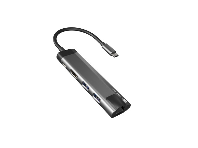 Natec Fowler Go NMP-1985 USB-C adapter sa 5 portova