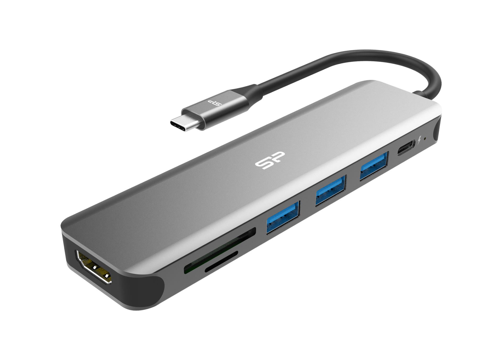 Silicon Power Boost SU20 USB-C docking stanica sa 7 portova