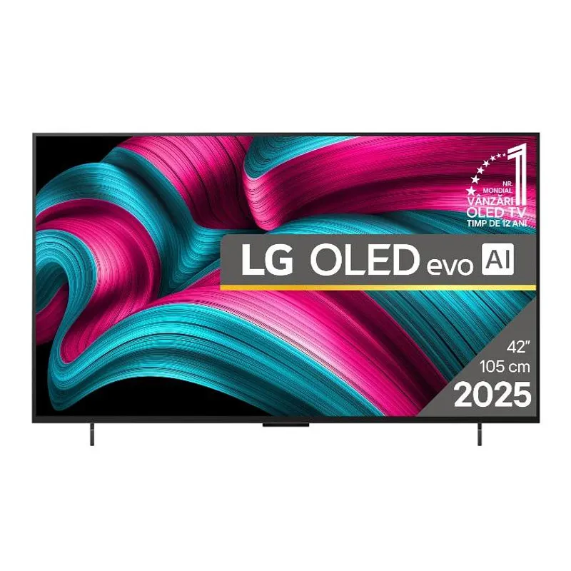 LG OLED42C51LA 42″ OLED 4K Smart TV, 120 Hz