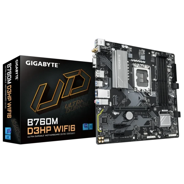 Gigabyte B760M D3HP WIFI6 DDR5 micro-ATX matična ploča