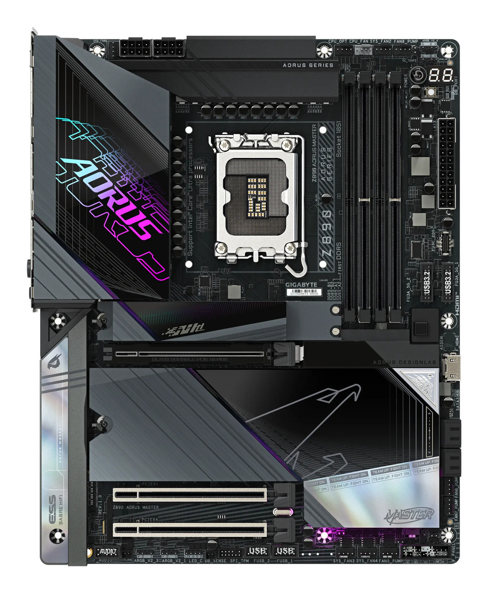 Gigabyte Z890 AORUS MASTER ATX matična ploča za LGA1851