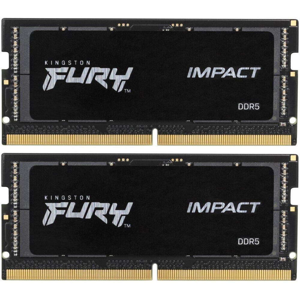 Kingston FURY Impact 32 GB (2×16 GB) DDR5-5600 SO-DIMM memorija