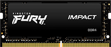 Kingston FURY Impact DDR4 32 GB 3200 MT/s SO-DIMM memorija za laptop