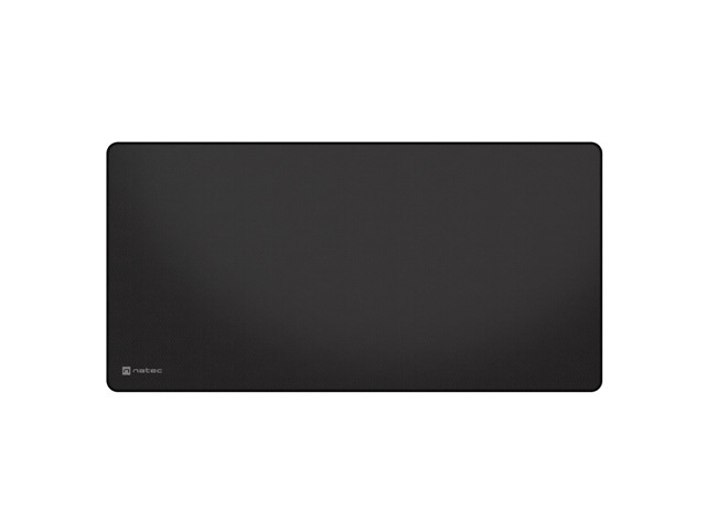 Natec Colors Series Obsidian Black NPO-2084 podloga za miš i tastaturu 800 × 400 mm