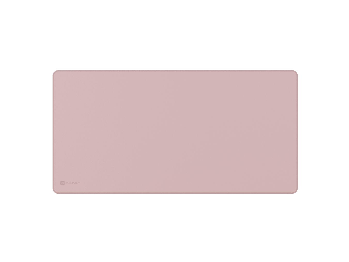 Natec Colors Series Misty Rose NPO-2174 podloga za miš i tastaturu 800 × 400 mm