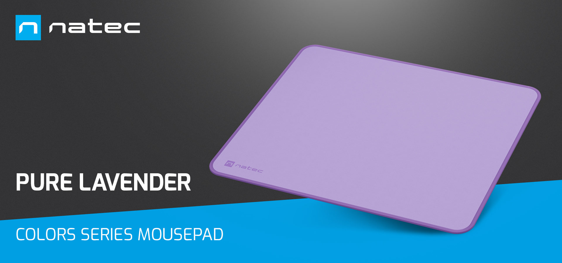 Natec Colors Series Pure Lavender NPO-2241 podloga za miš 300 × 250 mm