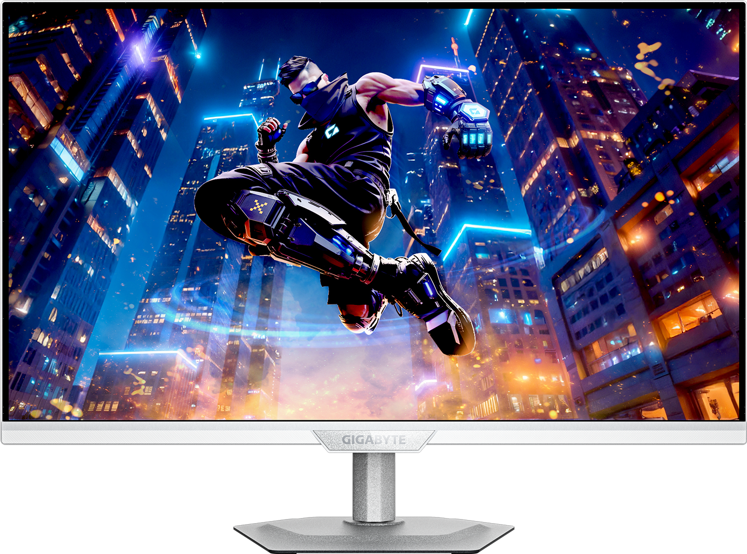 Gigabyte M27UP ICE EK 27″ beli 4K Dual Mode gejming monitor