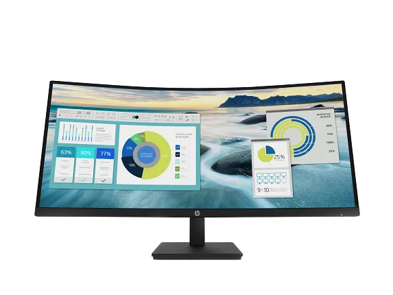 HP P34hc G4 zakrivljeni 34-inčni WQHD USB-C monitor
