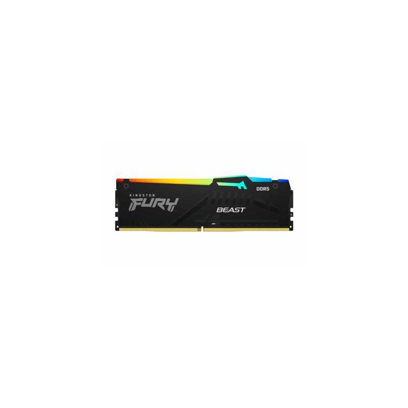 Kingston FURY Beast RGB DDR5 8GB 6000 MT/s CL36