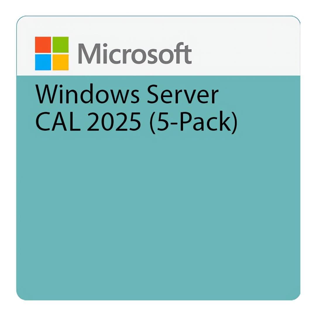 Microsoft Windows Server CAL 2025 User, 5 licenci, engleski