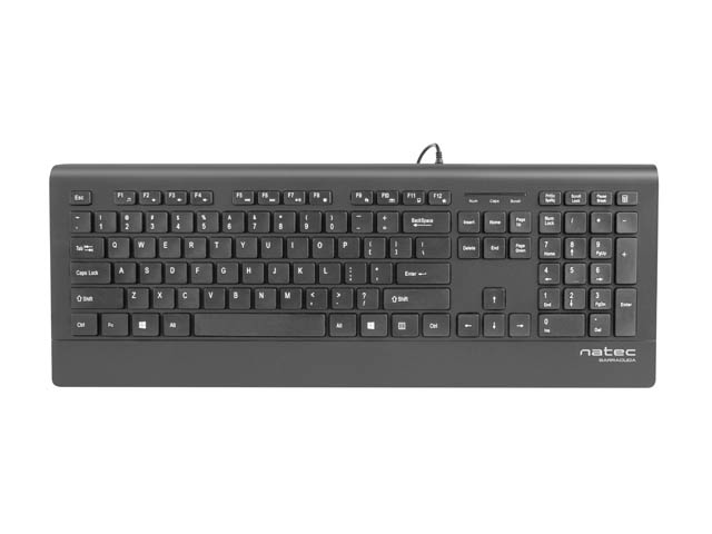 Natec Barracuda NKL-0876 USB tastatura sa US rasporedom
