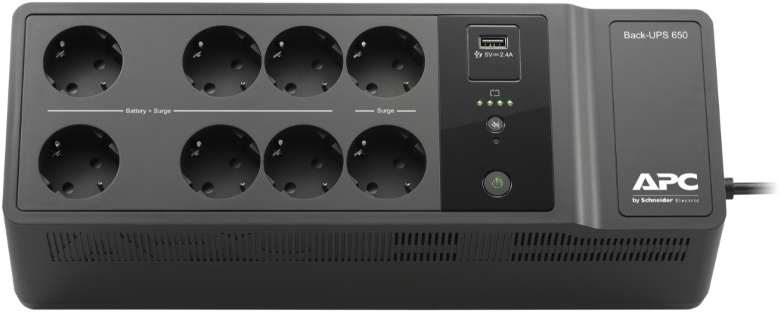 APC Back-UPS BE650G2-GR UPS 650 VA/400 W sa 8 Schuko utičnica