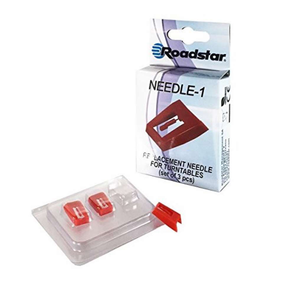 Roadstar NEEDLE-1 set od 3 dijamantske igle za gramofon