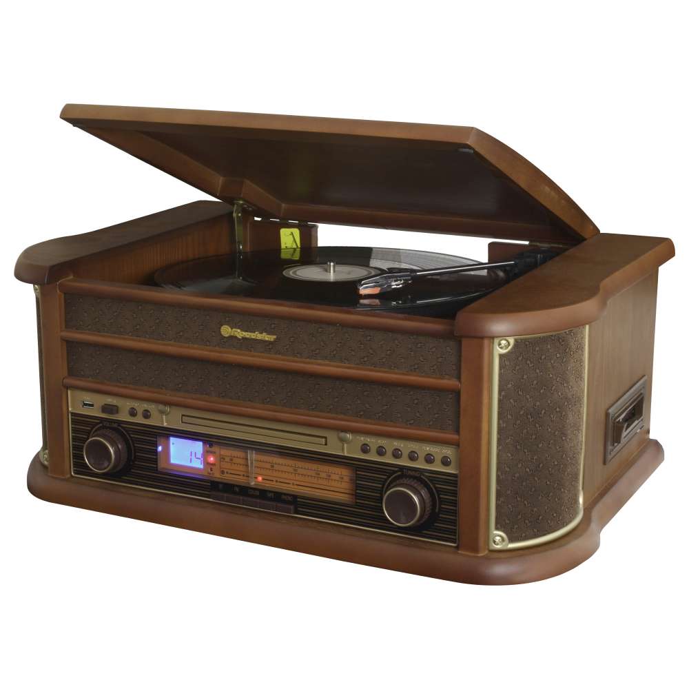 Roadstar HIF-1993BT retro muzički centar sa gramofonom i Bluetooth-om