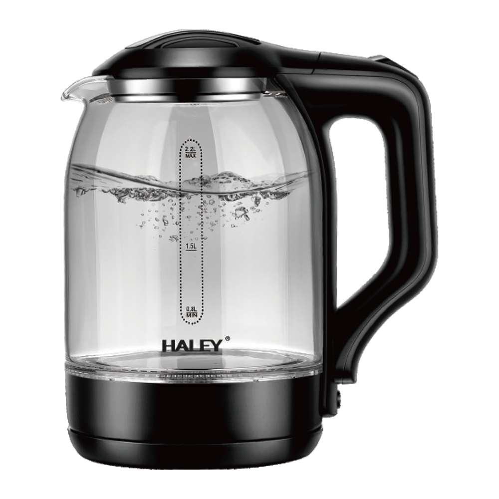 HALEY HY8852 stakleni električni bokal 2,2 l