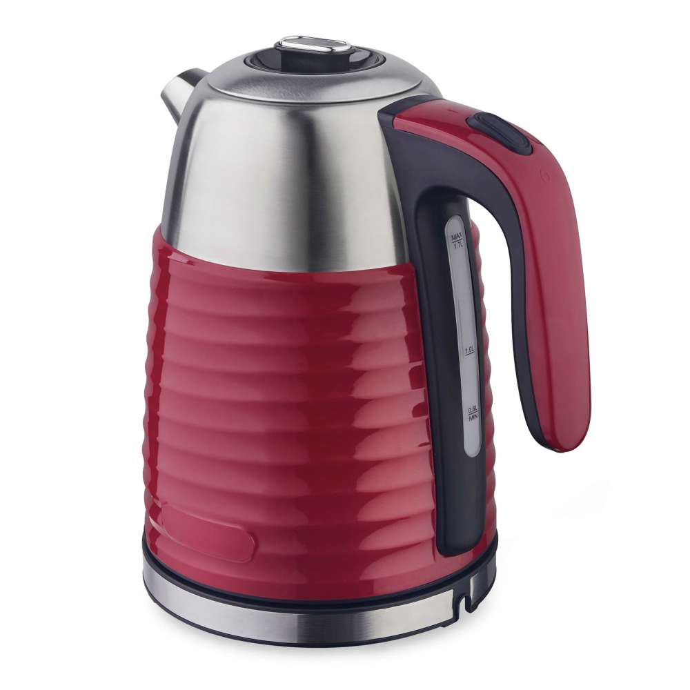 Maestro MR051RD električni bokal 1,7 l, inox i bordo