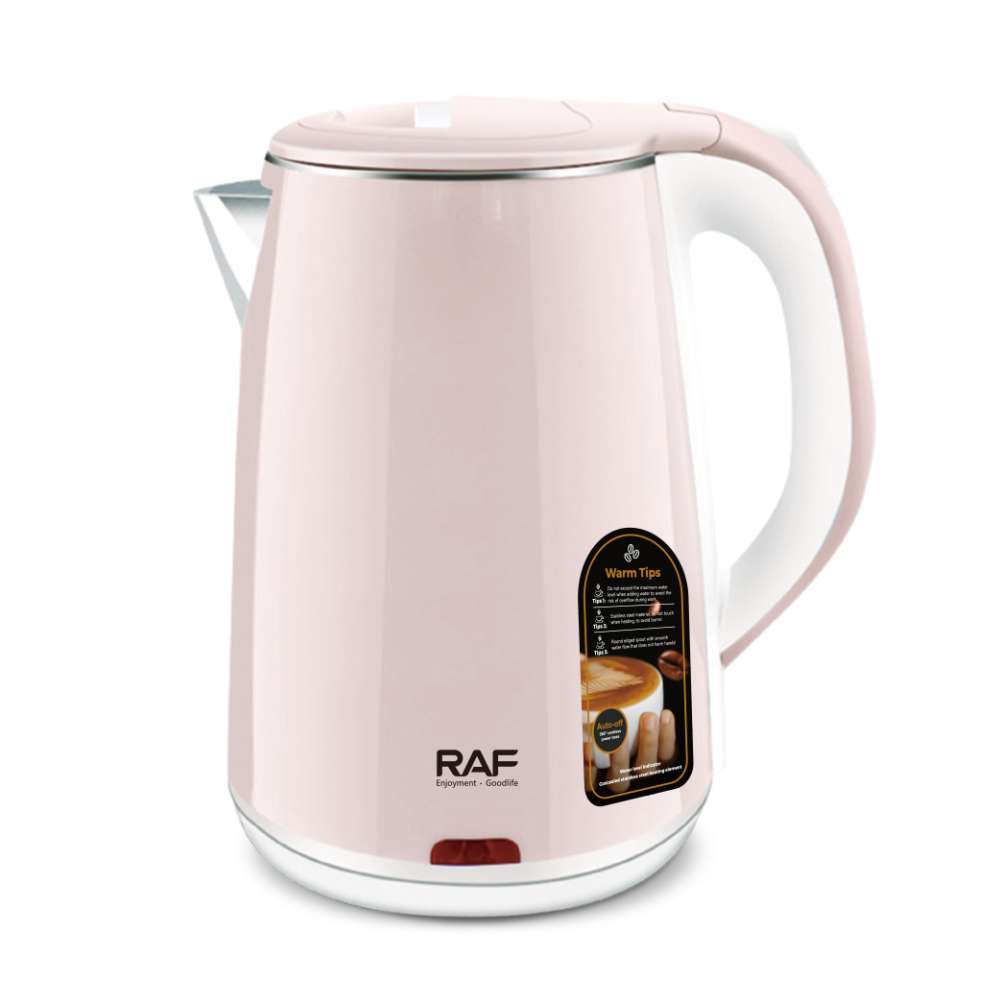 RAF R.7923P roze električni ketler 2 l, 1500 W