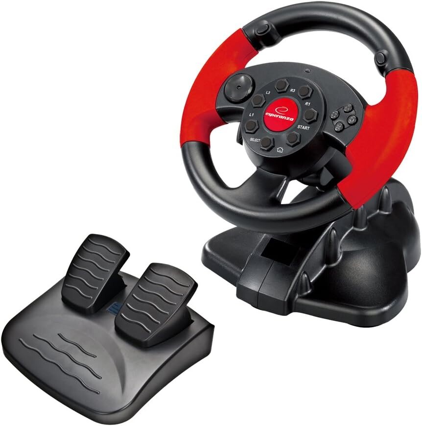 Esperanza EG103 High Octane volan sa pedalama za PC, PS2 i PS3