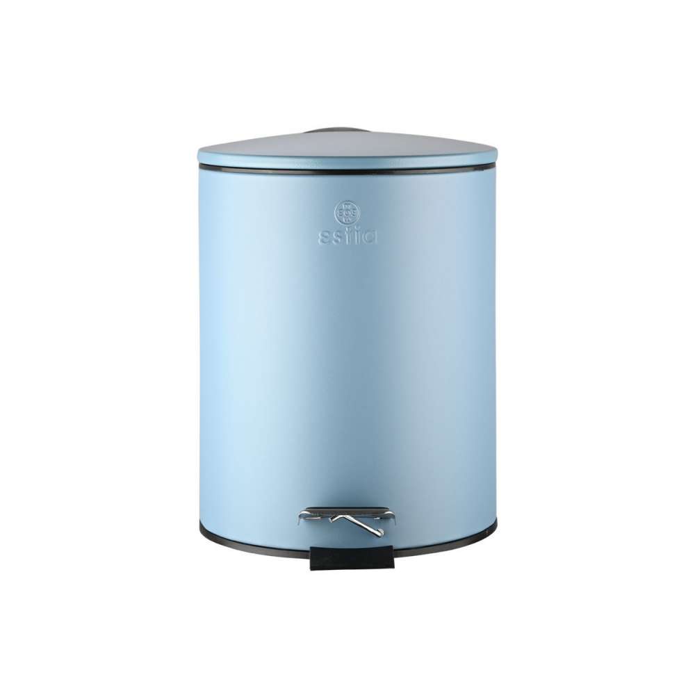 Estia ES02-3777 plava metalna kanta za otpatke sa pedalom, 5 l
