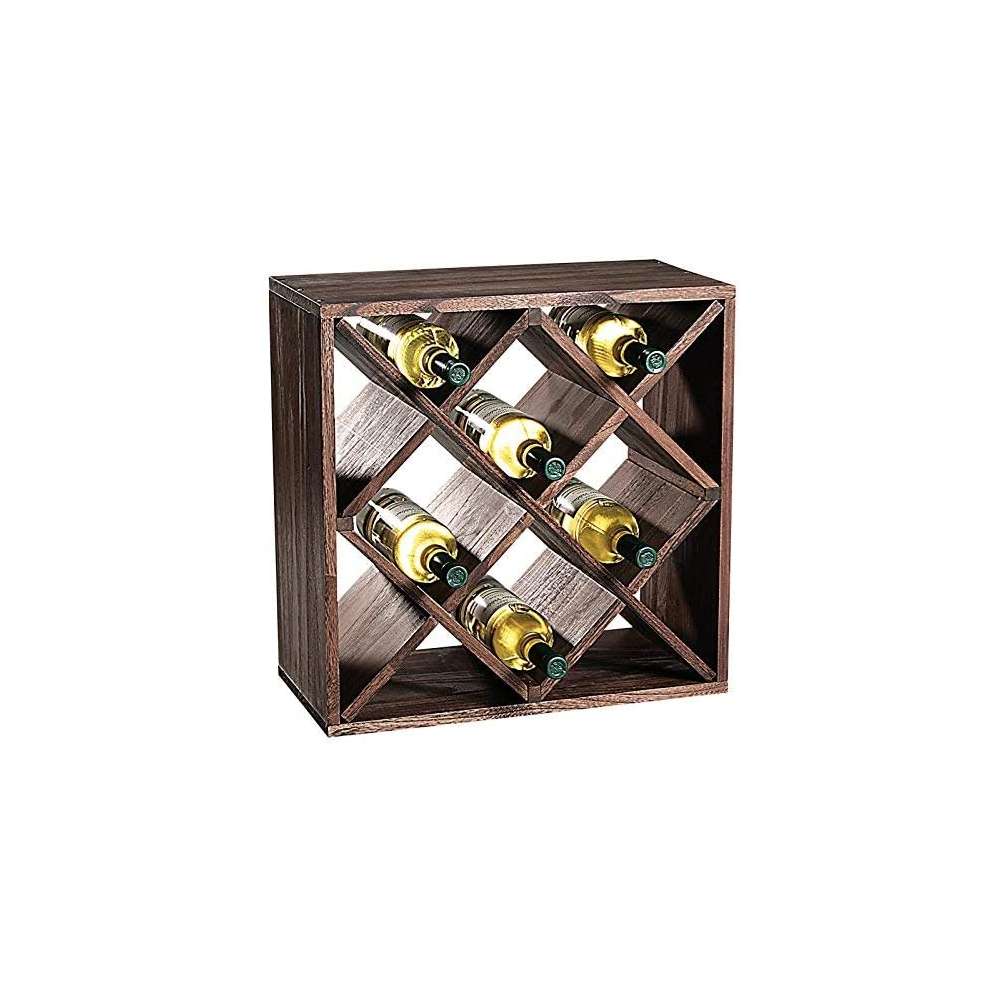 Kesper 69244 polica za vino od FSC borovine za 20 boca