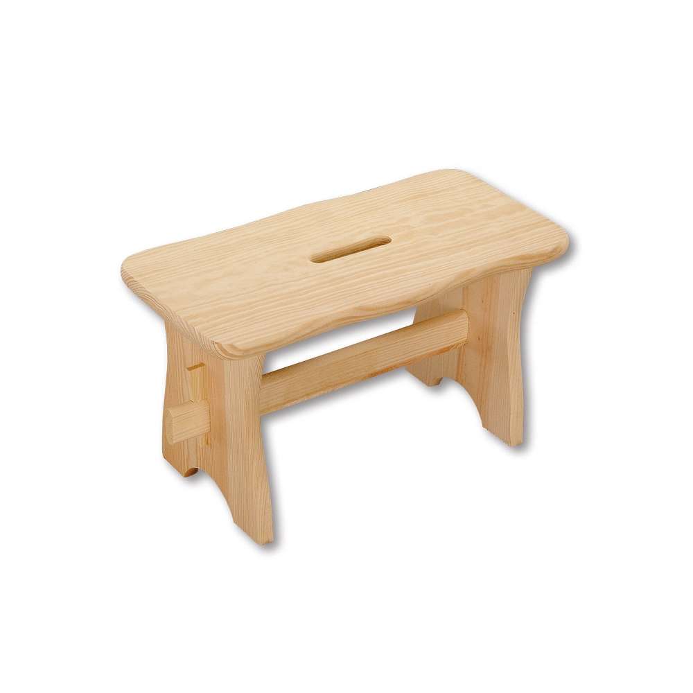 Kesper 69575 drvena mini stepenica od bora, 38,5 × 19 × 21 cm