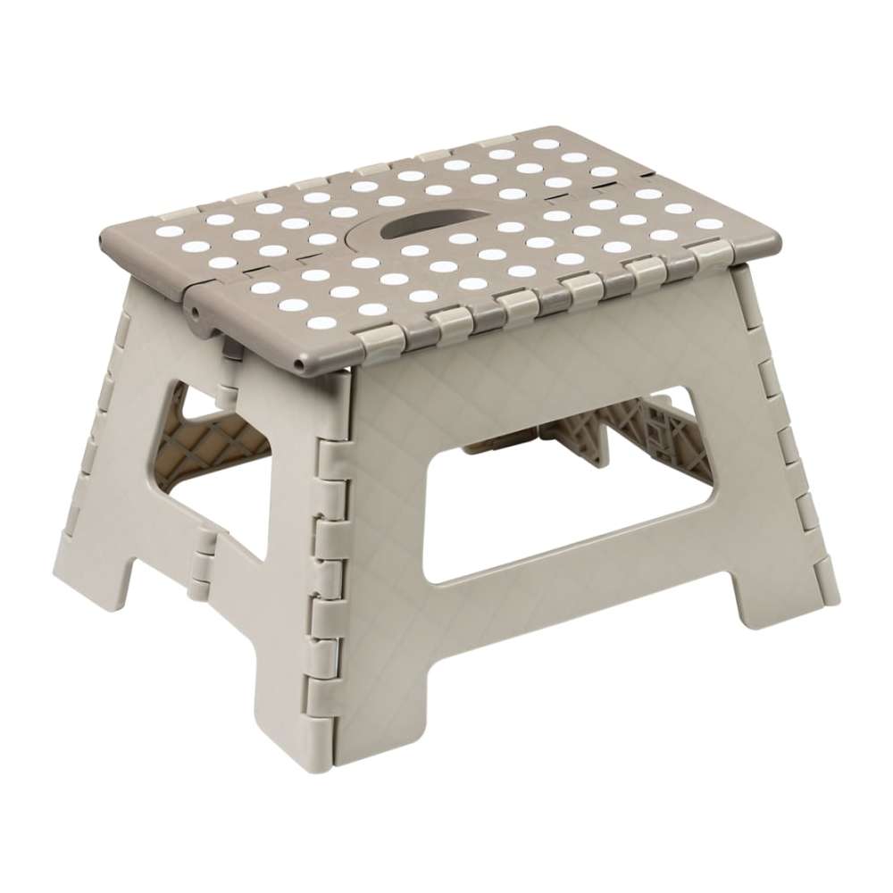 Kesper 70631 sklopiva bež plastična stepenica, 35 × 27 × 22 cm