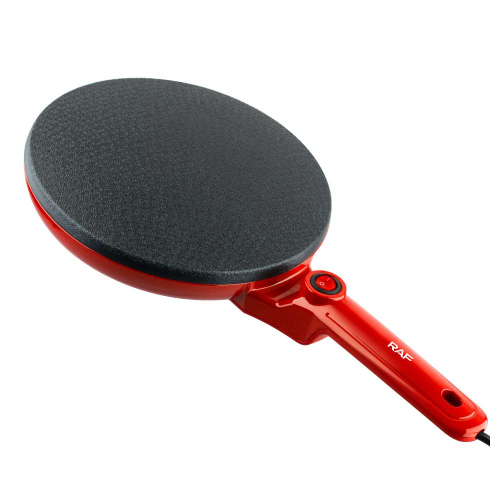 RAF R.5210 crveni aparat za palačinke, 800 W, 24 cm